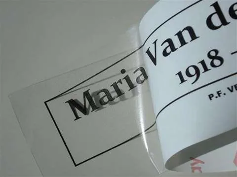 Zelfklevende Vinyl 75mm x 15m