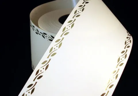 [RE100W] Ribbon ETERNITY 100mm (White)