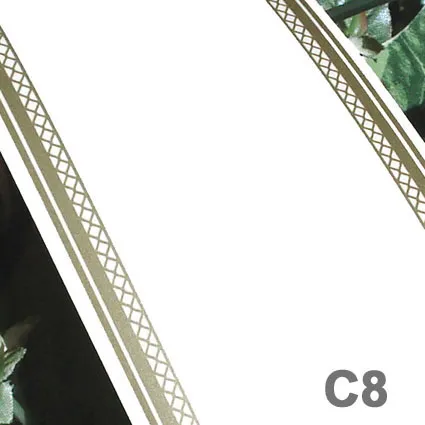 [RL075C8] Ribbon POLYSAT  75mm x 50m (White C8)